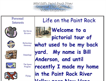 Tablet Screenshot of paintrock.net